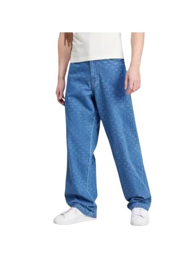 Monogram Track Pants Light Denim - ADIDAS - BALAAN 1