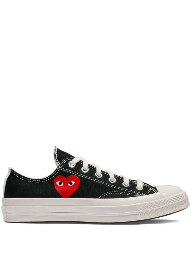 Comme Des Garçons Play C70 Small Red Heart Low Top Shoes - COMME DES GARCONS PLAY - BALAAN 1