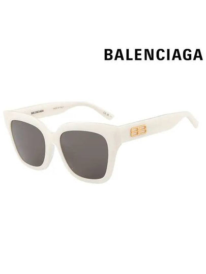 Eyewear Square Acetate Sunglasses White Gray - BALENCIAGA - BALAAN 2