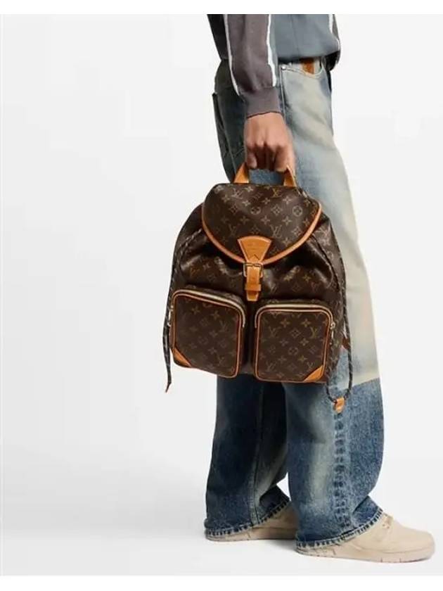 Montsouris Cargo Monogram Backpack Brown - LOUIS VUITTON - BALAAN 7