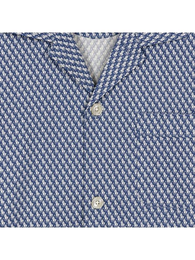 Pattern Blue Cotton Pajama Set 714899503003 - POLO RALPH LAUREN - BALAAN 4