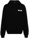 Le Gros Grain Hoodie Black - JACQUEMUS - BALAAN 1