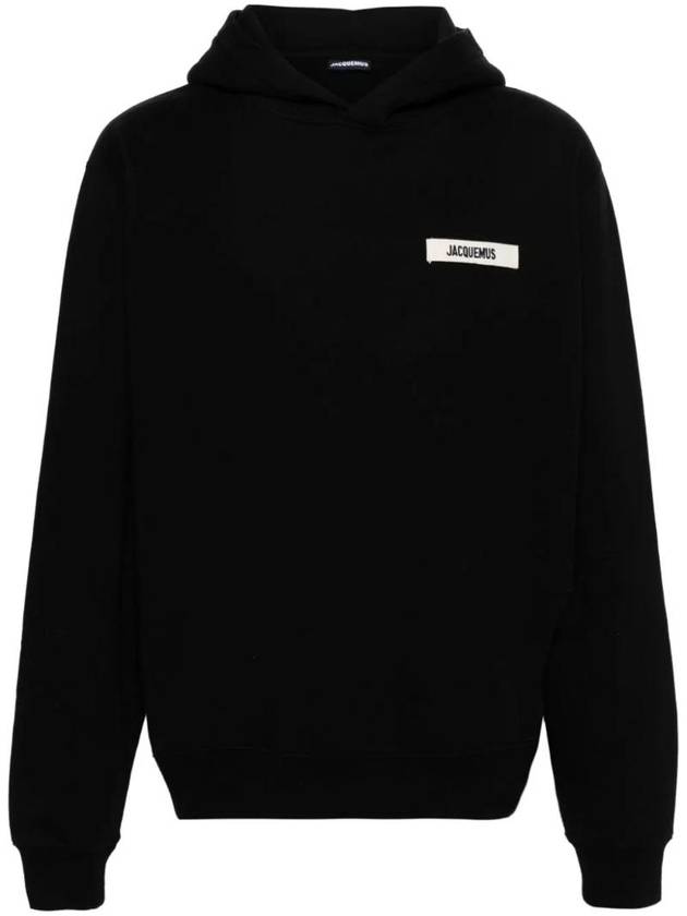 Le Gros Grain Hoodie Black - JACQUEMUS - BALAAN 1