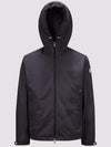 Traversier Hooded Jacket Black - MONCLER - BALAAN 2