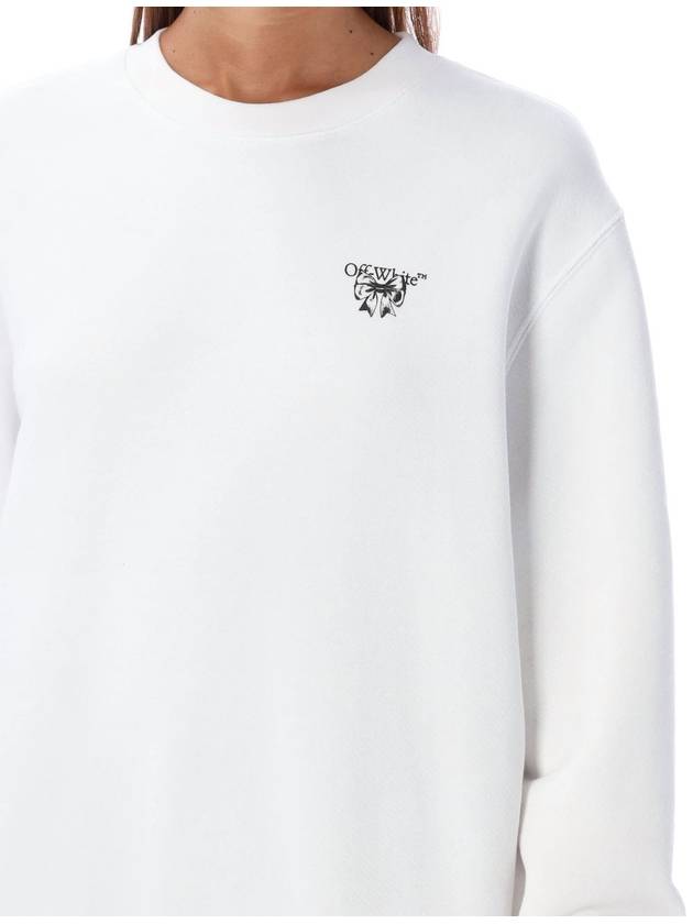 Bow Arrow Sweatshirt White - OFF WHITE - BALAAN 4