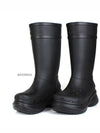 Crocs Collaboration Rubber Boots Rain Black BA22SH004 - BALENCIAGA - BALAAN 3