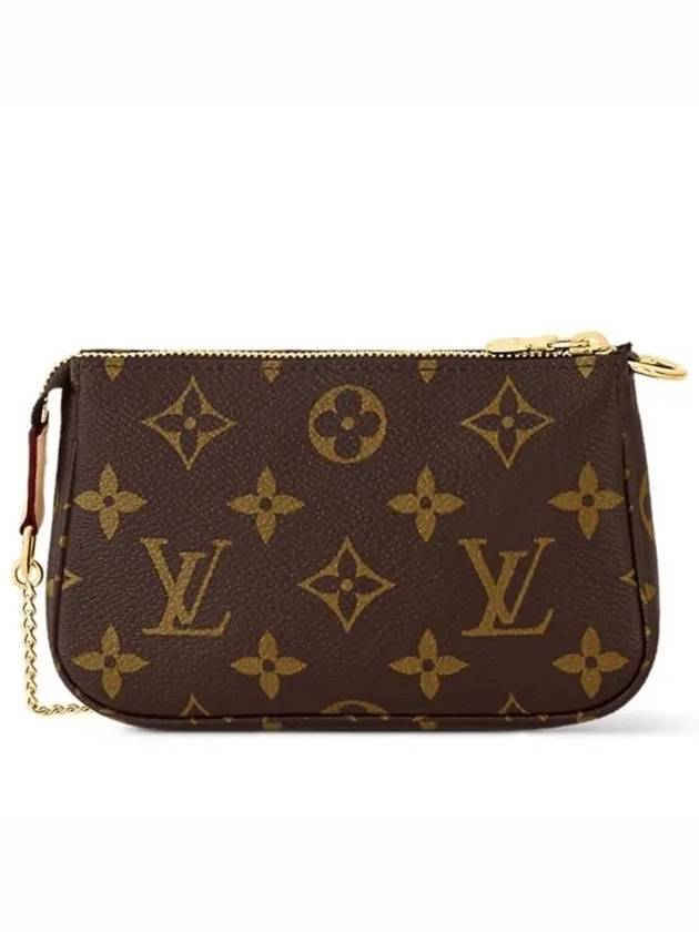 Monogram Mini Pochette Shoulder Bag Brown - LOUIS VUITTON - BALAAN 4