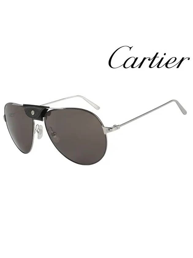 Eyewear Boeing Pilot Metal Sunglasses Grey - CARTIER - BALAAN 3