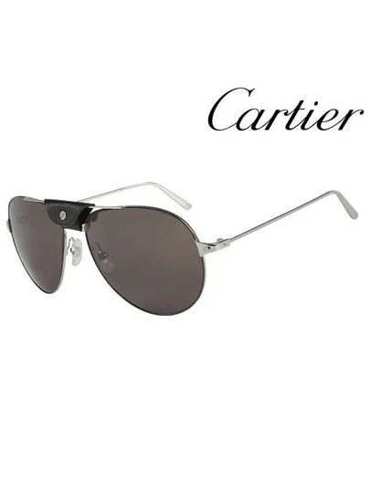 Eyewear Boeing Pilot Metal Sunglasses Grey - CARTIER - BALAAN 2