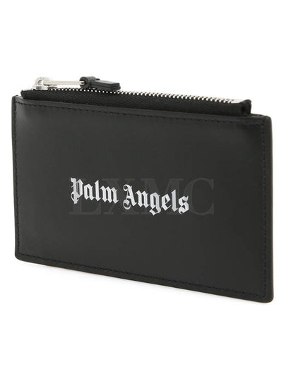 Card wallet zipper Coinpurse black mini - PALM ANGELS - BALAAN 2