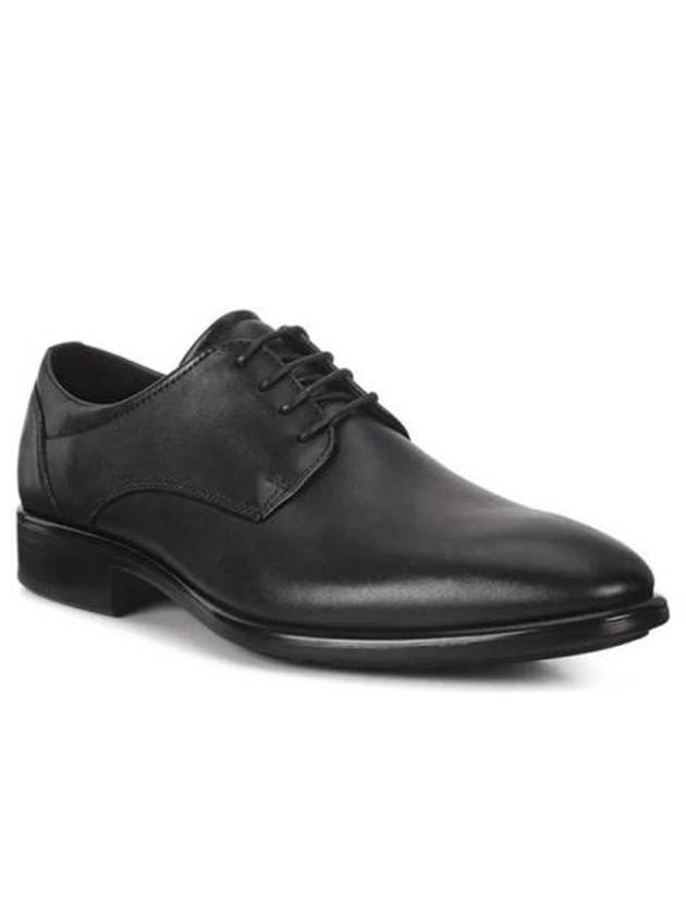 City Tray Leather Derby Black - ECCO - BALAAN 2