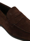 Men's Suede Penny Loafers Brown - TOD'S - BALAAN 6