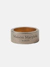 Engraved Logo Ring Silver Gold - MAISON MARGIELA - BALAAN 3