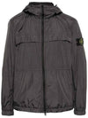 Garment Dyed Crinkle Reps R-Nylon Jacket Grey - STONE ISLAND - BALAAN 2