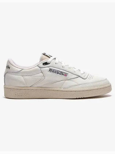 Club C 85 Vintage Low Top Sneakers Cream - REEBOK - BALAAN 1