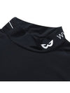 Golf Wear Basic Jersey Turtleneck WB21FAWT01BK Black - WHITEBALL - BALAAN 4