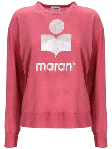 Clawia long sleeve t shirt pink - ISABEL MARANT ETOILE - BALAAN 1