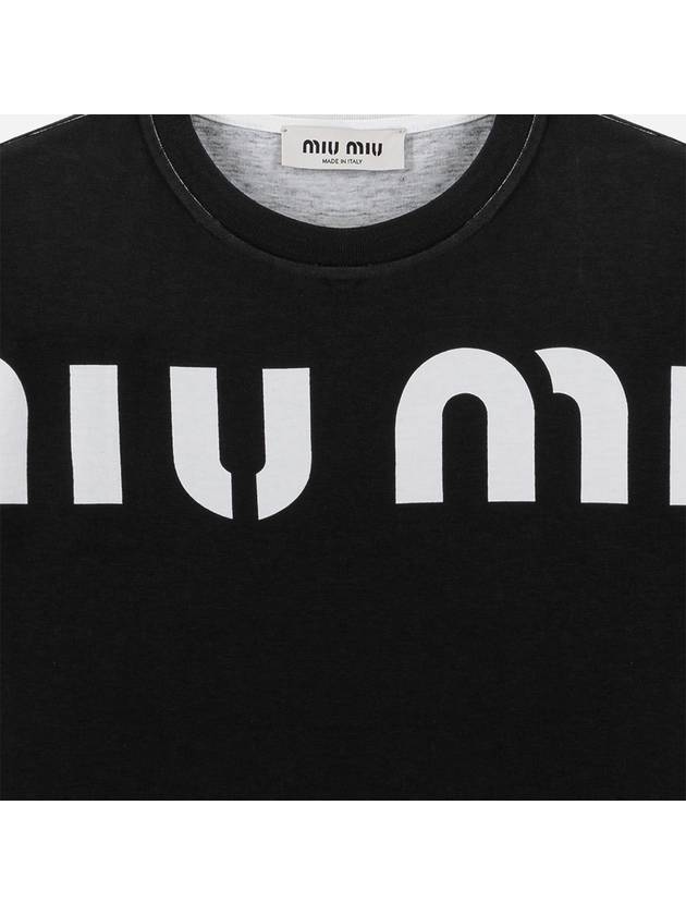 T shirt MJN458S23112YG F0002 M0440052693 - MIU MIU - BALAAN 4