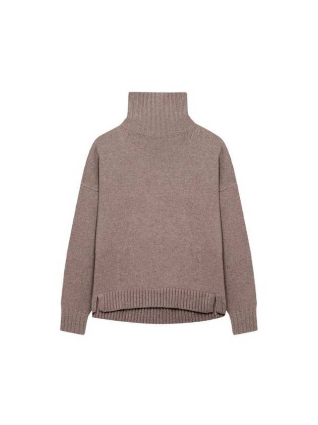 Wool Turtleneck Dove Grey - MAX MARA - BALAAN 1