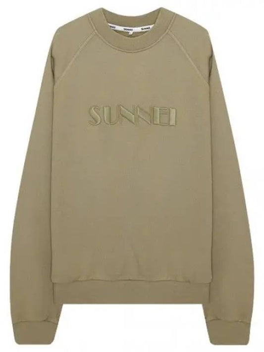 Long sleeve tshirt embroidered logo sweatshirt - SUNNEI - BALAAN 1