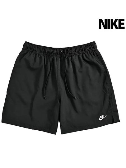 Club Woven Flow Shorts Black - NIKE - BALAAN 2