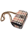 TB Logo Check Bouclé Mini Lola Cross Bag Beige - BURBERRY - BALAAN 6