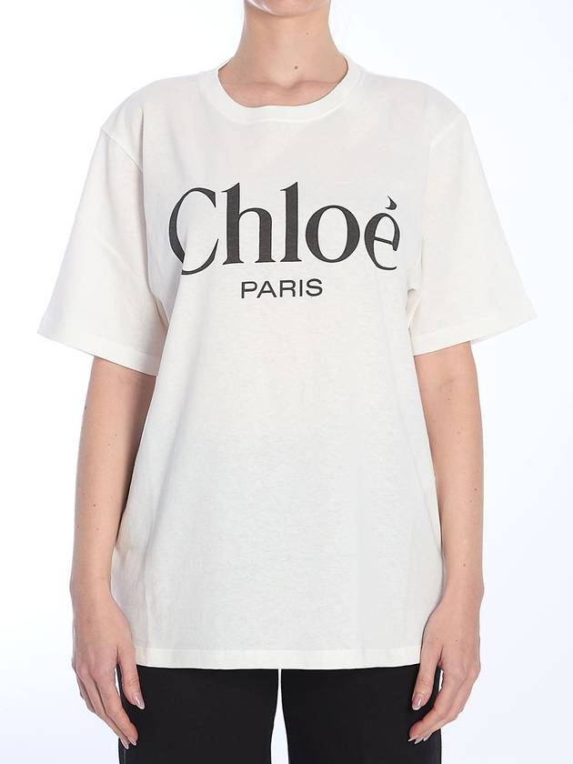 Oversized logo t-shirt - CHLOE - BALAAN 1