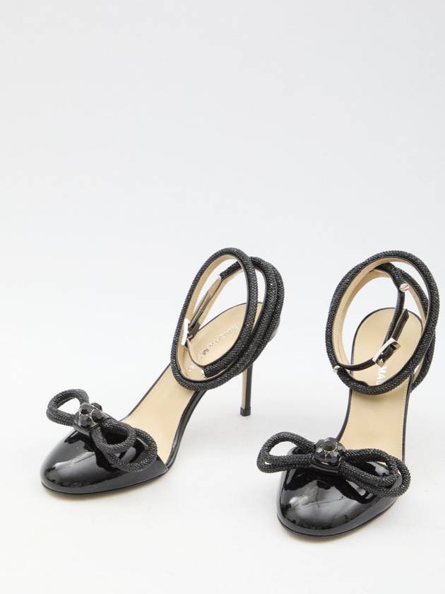 Double Bow Closed Toe sandals - MACH & MACH - BALAAN 5