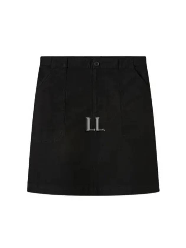 Jupe New Lea Short H-line Skirt Black - A.P.C. - BALAAN 2