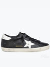 Superstar Leather Low Top Sneakers Black - GOLDEN GOOSE - BALAAN 2