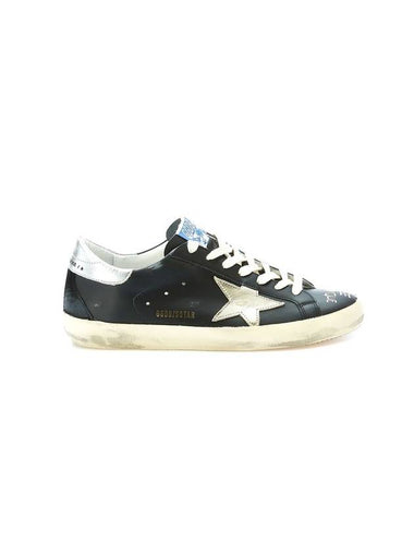 Superstar Low Top Sneakers Silver Black - GOLDEN GOOSE - BALAAN 1