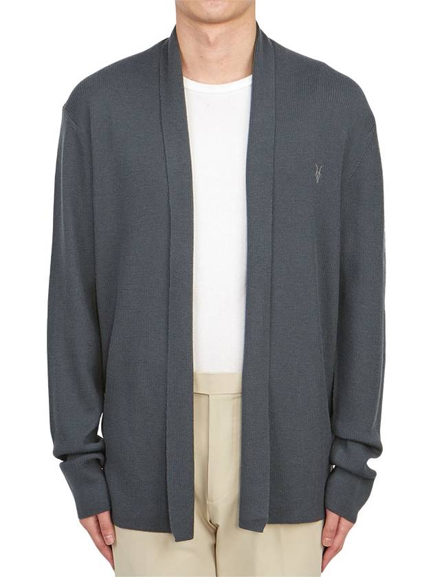 Men's Cardigan MK002D BEETLE BLUE - ALLSAINTS - BALAAN 1