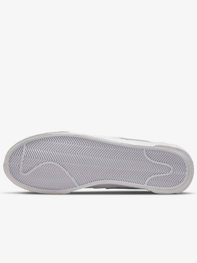 X Nike Blazer Low White Patent Leather DM6443100 - SACAI - BALAAN 2
