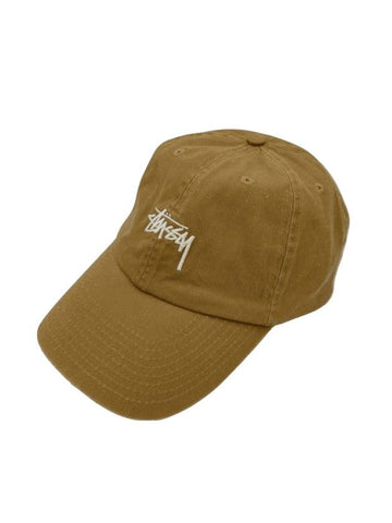 Stock Low Pro Ball Cap  Camel - STUSSY - BALAAN 1