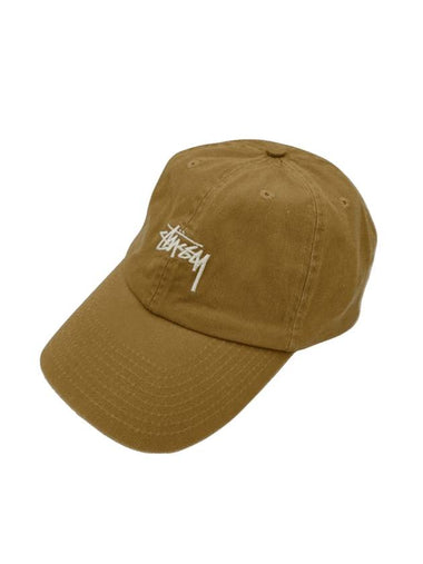 Stock Low Pro Ball Cap  Camel - STUSSY - BALAAN 1