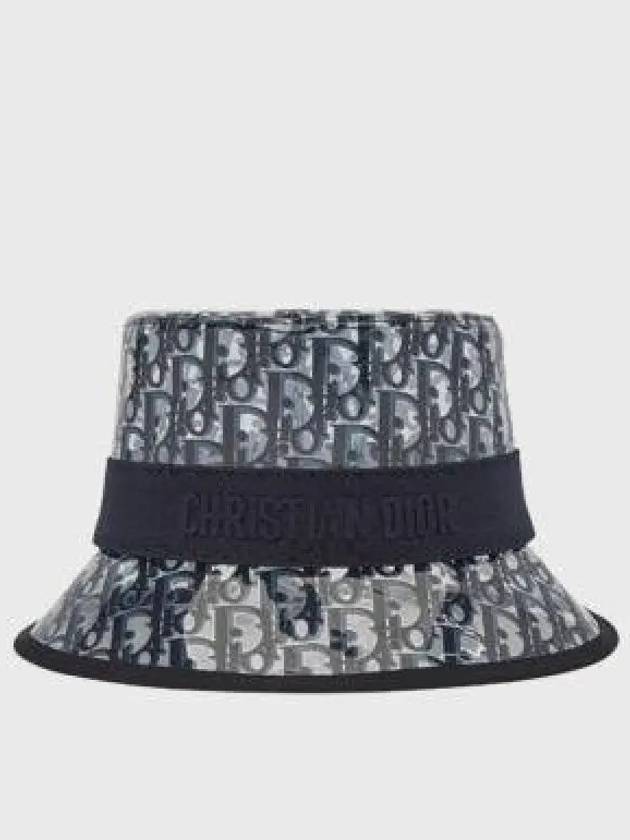 French Oblique Bucket Hat Blue - DIOR - BALAAN 2