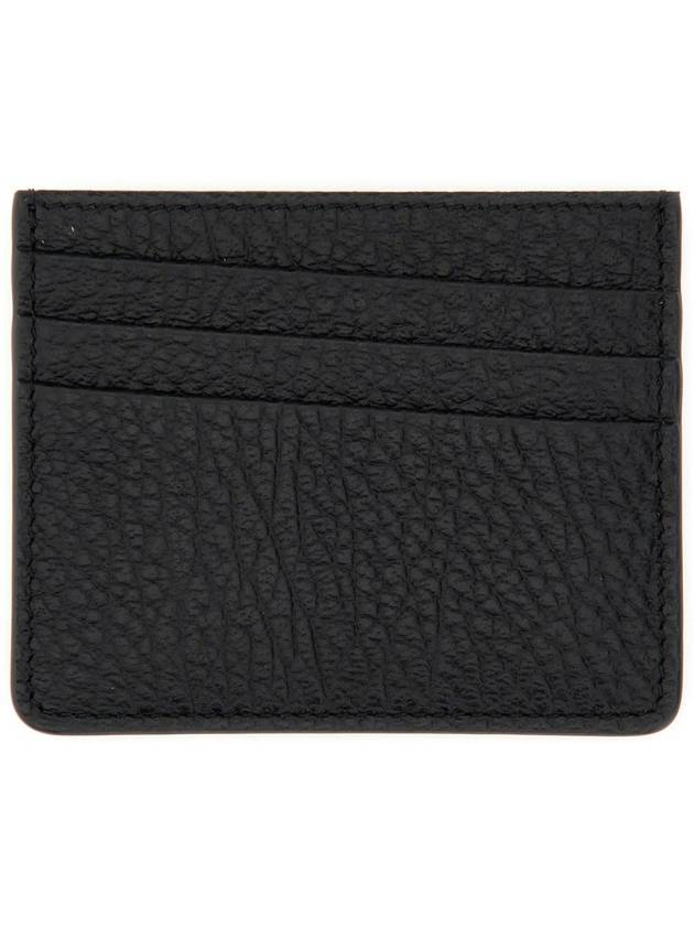 Four Stitch Card Wallet Black - MAISON MARGIELA - BALAAN 3