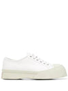 Pablo Platform Nappa Leather Low Top Sneakers Lilywhite - MARNI - BALAAN 2