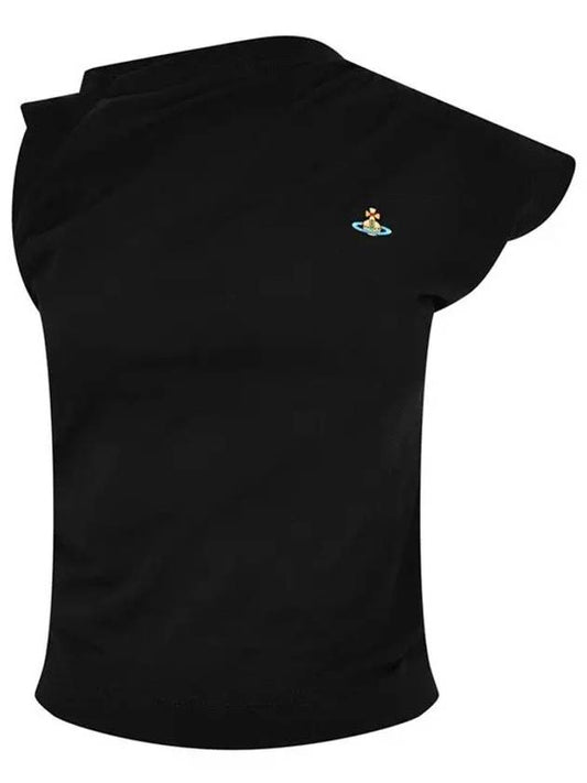 Women's Hebo Short Sleeve T-Shirt Black - VIVIENNE WESTWOOD - BALAAN 2