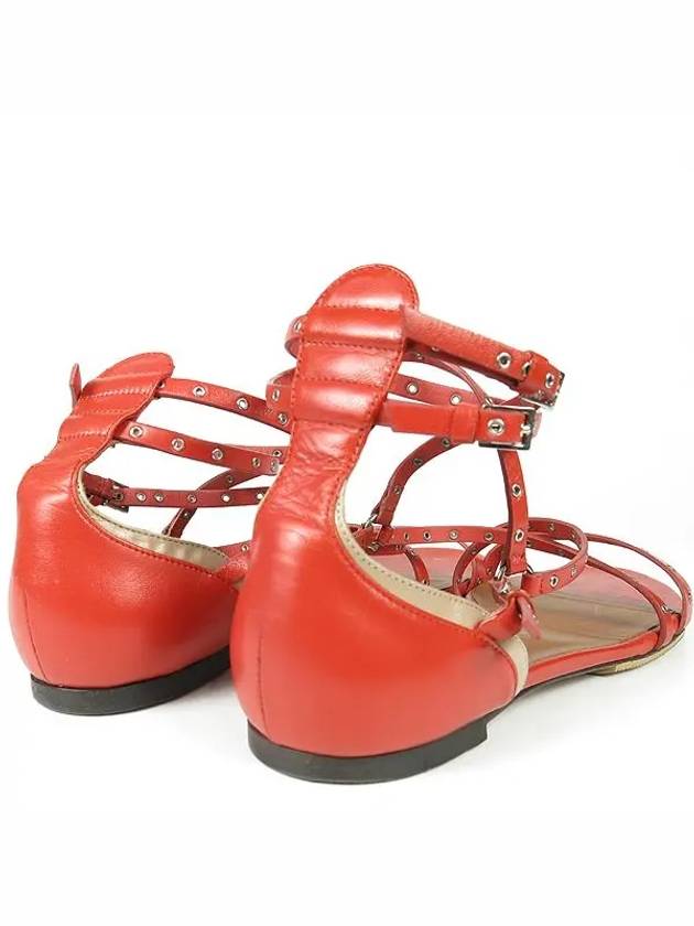 Smith Market red color sandals women s shoes - VALENTINO - BALAAN 4