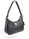 Re-Edition Saffiano Leather Mini Bag Black - PRADA - BALAAN 4