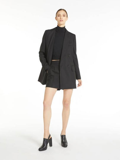 Luglio Virgin Wool Jacket Black - MAX MARA - BALAAN 2