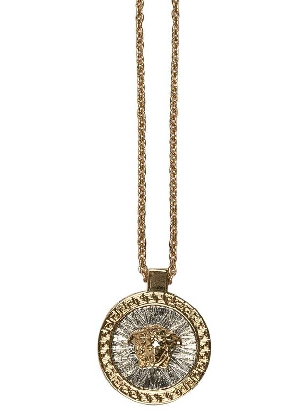 Medusa Detail Necklace Gold Silver - VERSACE - BALAAN 3