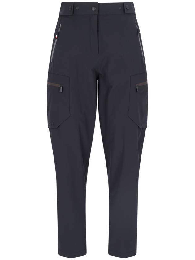 Jogging straight pants black - MONCLER - BALAAN 2