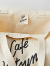 Cafe Kitsune Canvas Tote Bag Latte - MAISON KITSUNE - BALAAN 11