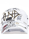 BBD Plate Logo Monster Cap White - BLACKBLOND - BALAAN 3