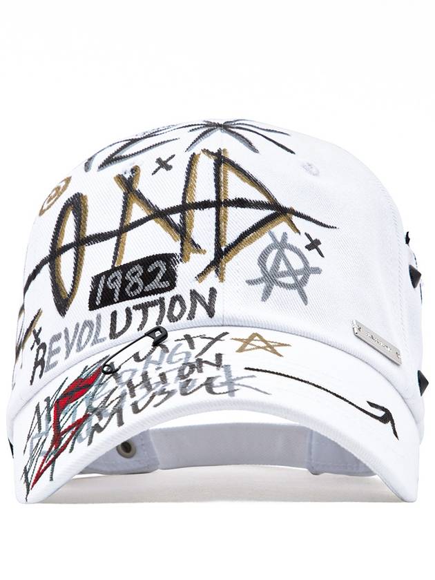 Plate Logo Monster Cap White - BLACKBLOND - BALAAN 3