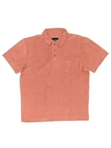 HOWLIN 24 MR FANTASY SALMON terry polo tee - HOWLIN' - BALAAN 1