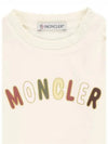 Enfant Kids Logo Printing Crew Neck Sweatshirt 9518D00005B8790N - MONCLER - BALAAN 3