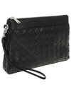 24 FW Leather Clutch WITH Interciato Motif 795712V2HL18803 B0651181261 - BOTTEGA VENETA - BALAAN 3